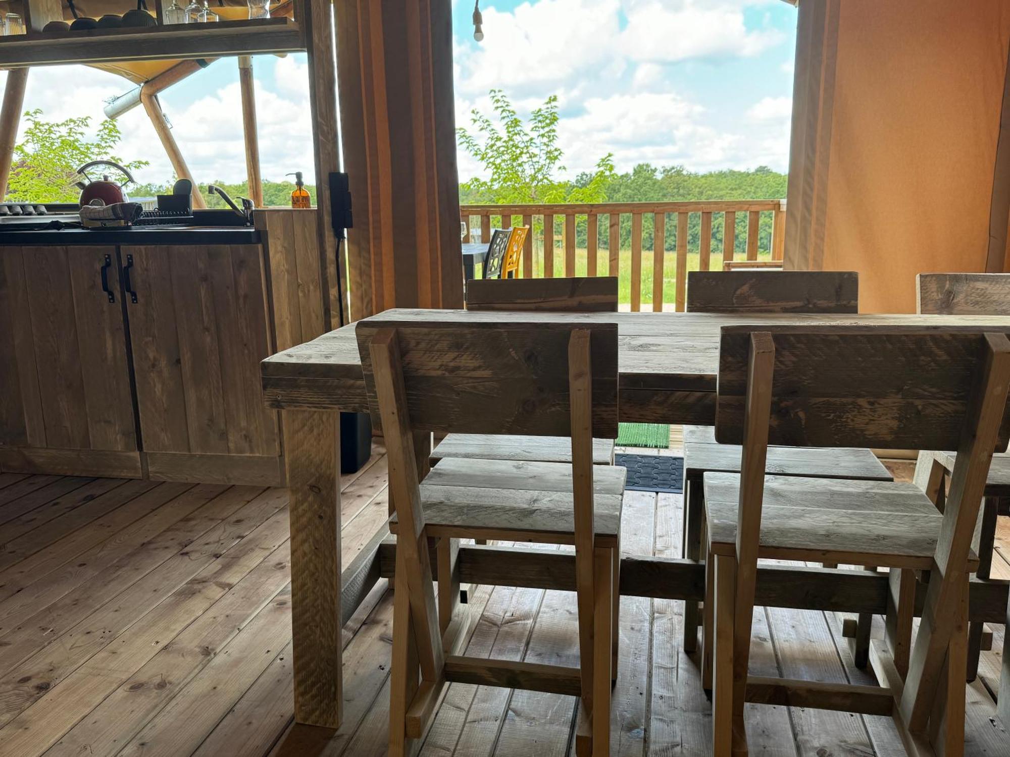 La Buissonniere Lodges Chisseaux Zimmer foto