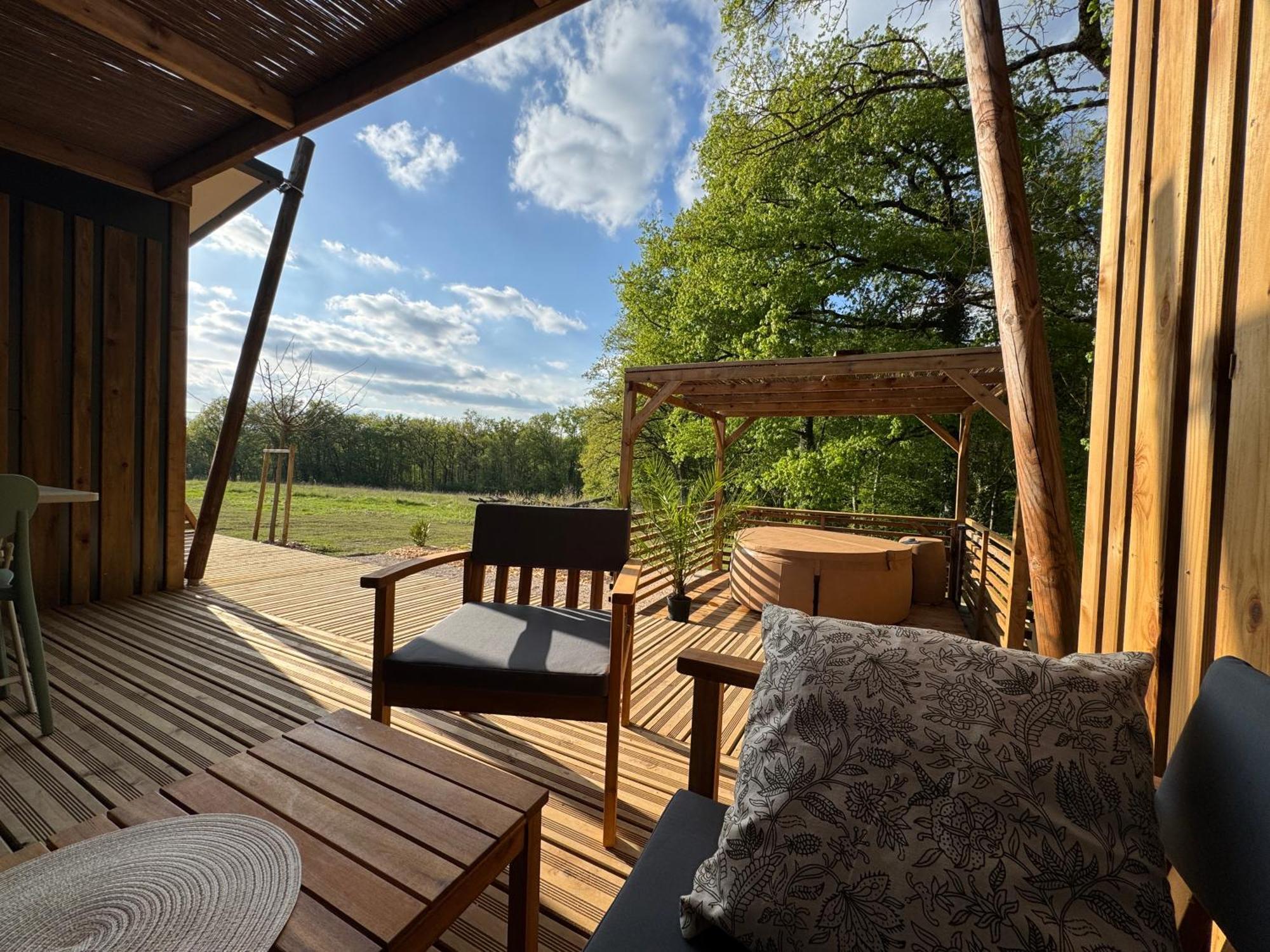 La Buissonniere Lodges Chisseaux Exterior foto