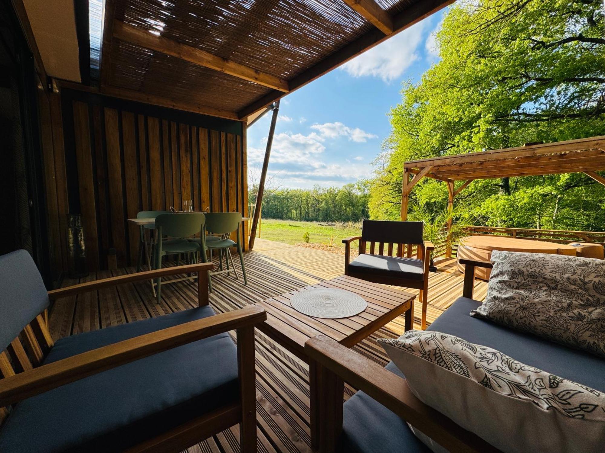 La Buissonniere Lodges Chisseaux Exterior foto