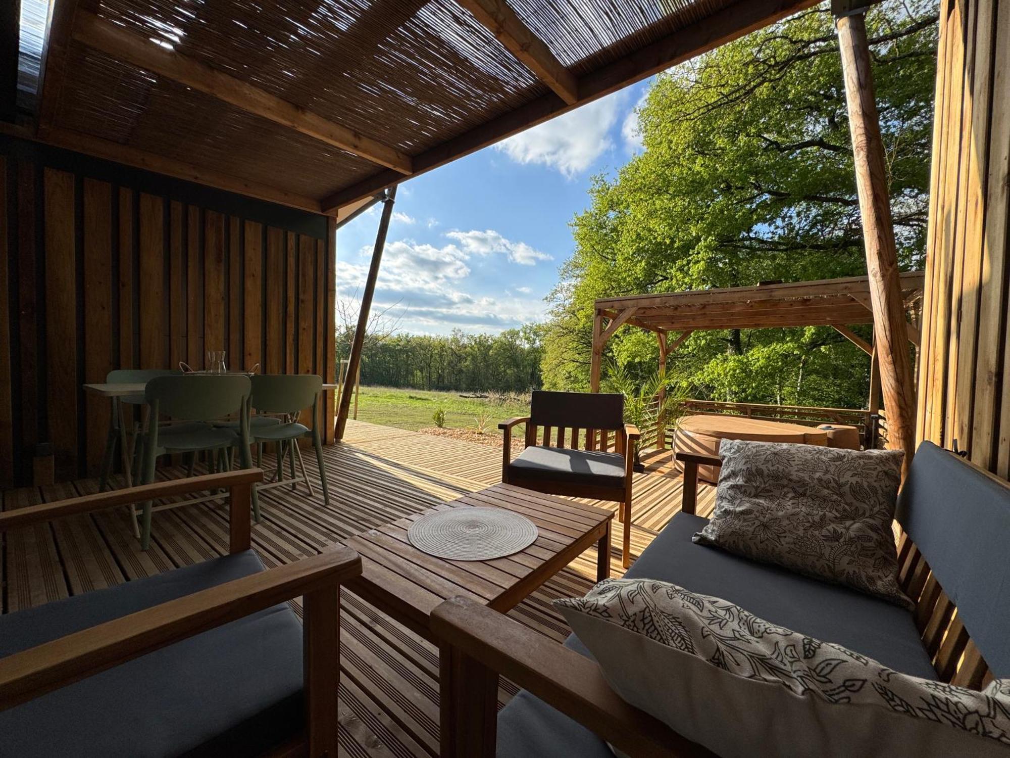 La Buissonniere Lodges Chisseaux Exterior foto